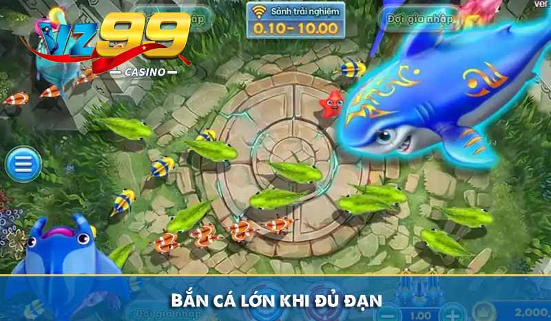 Bắn cá lớn khi đủ đạn