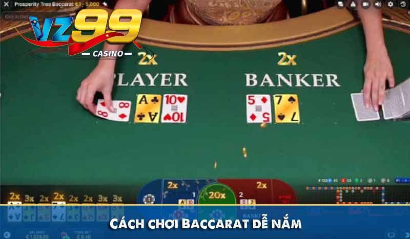 Cách chơi Baccarat dễ hiểu