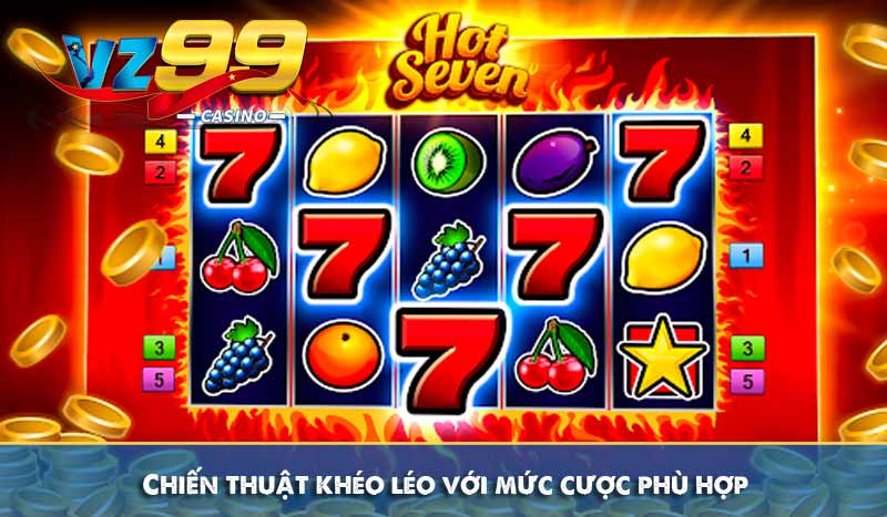 Chiến thuật khéo léo với mức cược phù hợp